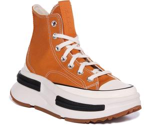 Converse A00853C Chuck Hi Unisex Alto Zapatillas De Mujer En Naranja EU 36-41