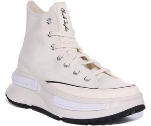 CONVERSE A00869C Run Estrella Legacy Cx Hi Mujer Trainer Negro Blanco EU 36-42