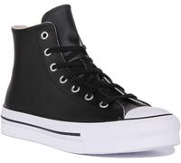 Converse A02485C CT All Star Eva Lift Hi Negro Blanco Junior UK 3 - 7