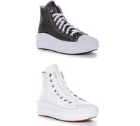 Converse Chuck Taylor All Star Move Foundational Leather Hi W 40 Blanco