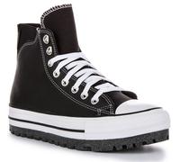 CONVERSE A04480C Todo Estrella City Trek Impermeable Botines Negro Blanco GB 5 -