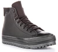 Converse Botas Chuck Taylor All Star City Trek – Piel impermeable – Hombre Negro EU 42.5