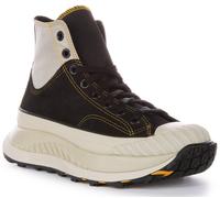 Converse A04522C Chuck 70 At-Cx Ciudad Unisex Zapatilla Negra Amarilla UK 6 - 9