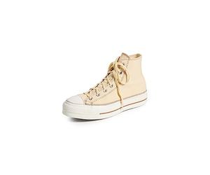 CONVERSE A04659C Chuck Taylor All Star Lift Platform Contrast Stitching Mujer Open Sesame/Egret/Clay Pot EU 42