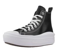Converse Chuck Taylor All Star Move Platform Leather, Sneaker, Black White, 38.5 EU