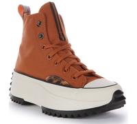 Converse A05246C Run Star Hike Hi Unisex Lace Up Marrón UK 3 - 7