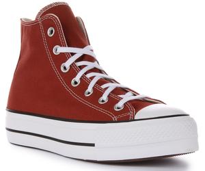 CONVERSE A06896C Todo Estrella Push Up Plataforma Ritual Marrón Mujer Zapatillas