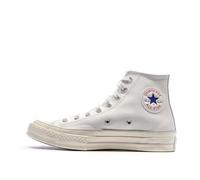 Converse A07201C Chuck 70 - Zapatillas planas de piel para hombre, de algodón, talla L, Blanco, 11 Women/9 Men