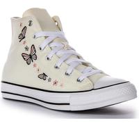 Converse A07336C Ct As Butterfly Tennised Hi - Zapatillas deportivas, Blanco Multi, 5.5 Big Kid