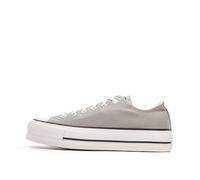 Converse Chuck Taylor All Star Lift, Zapatos con Cordones Mujer, Gris, 36.5 EU