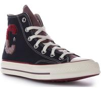 Converse A07980C Chuck 70 Hi Varsity Letter C Zapatilla Lona Azul Rojo UK 6 - 12