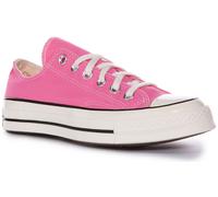 Converse A08138C Chuck 70 Bajo Lona Vintage Para Mujeres En Rosa UK 3 - 8