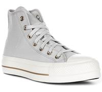 CONVERSE A08237C Todo Estrella Push Up Hi Plataforma Mujer Bootslight Gris Ru 3