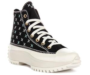 Converse A08733C Run Star Hike - Zapatillas deportivas para hombre, Negro Oro, 8.5 Women/6.5 Men
