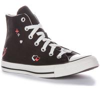 Converse A09116C Chuck Taylor Y2K Silicona Corazón Hi Top Negro Mujeres EU 36-42