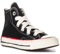 Converse A09139C Chuck 70 Sketch Funhouse Effect Zapatilla Negra Blanca UK 3 - 6