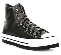 Converse A09489C Hi Chuck All Star Unisex Zapatilla En Verde Oscuro UK 6 - 11