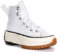 Converse A10422C Run Star Hike Hi Platform Mujeres Trainer En Blanco EU 36-41