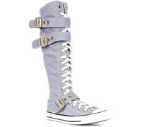 Converse A11892C CT All Star Xx Bota Alta Mujer Zapatillas En Azul Blanco GB 4 -