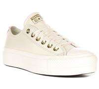 Converse A12765C CT As Push Up Plataforma Textil Unisex Zapatillas en Nata GB 3