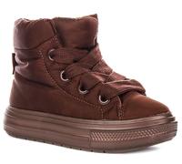 Converse A12940C Chuck Hecho a Medida Cordones Mujer Botines En Marrón UK 5-7