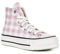 Converse Zapatillas Chuck Taylor All Star Lift para Mujer, Blanco Vintage/Rosa/garceta, 36 EU