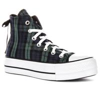 Converse A13879C Ct As Lift Cuero Mujeres Trainer En Marino Negro EU 36-41