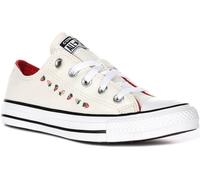 Converse A14933C Chuck Taylor Todo Estrella Mujer Zapatillas En Baya Blanco