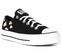 Converse A14937C CT As Push Up Plataforma Mujer Zapatillas En Negro Oro EU 36-42