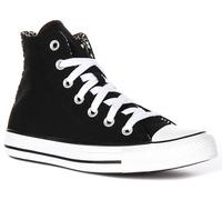 Converse A14940C CT As Levantar Hi Leopardo Unisex Zapatillas Negro Blanco GB 3