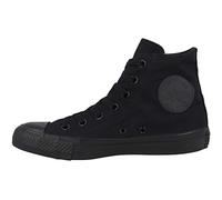 Converse All Star Hi Canvas Zapatillas Negras Monocromas-UK 8