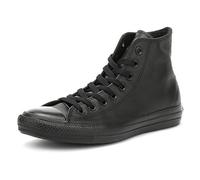 Converse Chuck Taylor All Star Mono Leather Zapatillas Altas en Monocromo Negro, Talla EU 44.5 Monocromo Negro EU 44.5