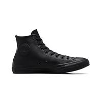 Converse All Star Hi Leather Zapatillas Negras Monocromas-UK 6.5