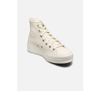 Converse All Star Lift Platform Crocodile Hi 40 Blanco