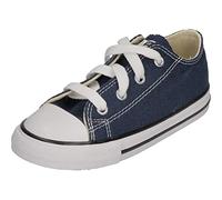 Converse All Star OX 7J237 - Zapatillas de tela para Niños, Azul (Marine), 23 EU