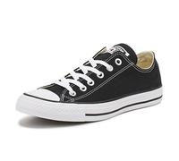 Converse All Star Ox Canvas Zapatillas Negras-UK 3.5 / EU 36