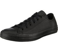 Converse All Star Ox Leather Zapatillas Negras Monocromas-UK 11.5