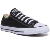 Converse Zapatillas de Hombre y Mujer Negras All Star Ox, Negro, 37 EU
