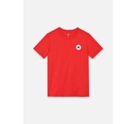 Converse Apparel Cnvb Ss Printed Ctp Tee 5 - 6A Rojo