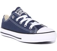 CONVERSE Asox Core Niños Cordones Zapatillas Unisex Azul Marino Talla UK 1- 14