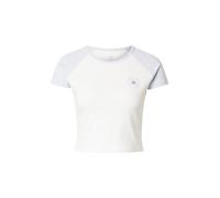 CONVERSE Camiseta azul pastel / blanco Mujer CONVERSE XS azul pastel / blanco