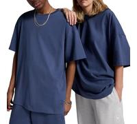 Converse - Camiseta azul unisex de oro, azul, XXL