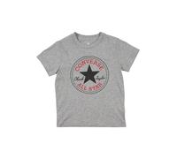 CONVERSE Camiseta 'CHUCK PATCH' grafito / gris moteado / rojo, Talla 92-98