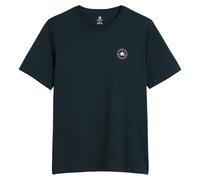 CONVERSE Camiseta de manga corta con logo pequeño Chuck Patch. Color Negro