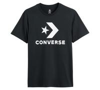 CONVERSE Camiseta de manga larga ancha con estrella y espiga. Color Negro