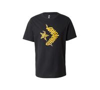 CONVERSE Camiseta 'SHOELACE' amarillo / negro / blanco L amarillo / negro / blanco