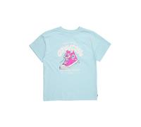CONVERSE Camiseta 'SNEAKER' azul claro / grafito / rosa / offwhite 147-163 azul claro / grafito / rosa / offwhite