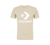 CONVERSE Camiseta 'STAR' beige / blanco L beige / blanco