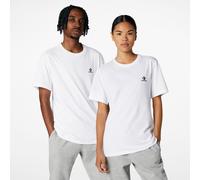 CONVERSE Camiseta unisex manga corta Star chevron. Color Blanco