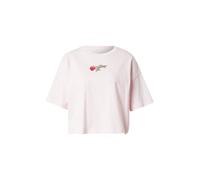 CONVERSE Camiseta verde oscuro / rosa / rojo XL verde oscuro / rosa / rojo